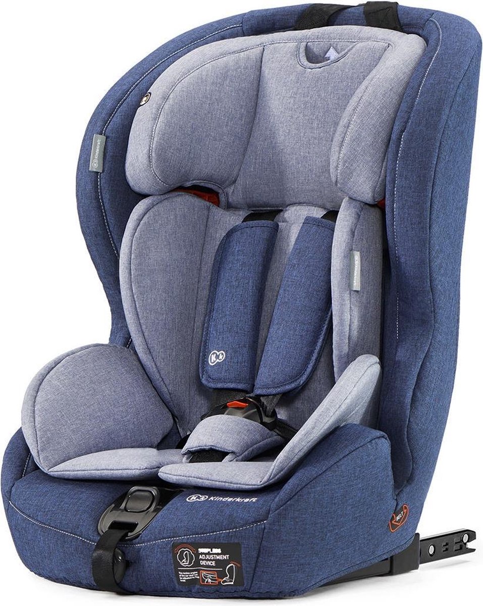 Kinderkraft autostoel Safetyfix Navy (9-36kg)