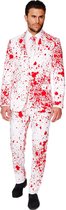 OppoSuits Bloody Harry - Mannen Kostuum - Wit - Halloween - Maat 62