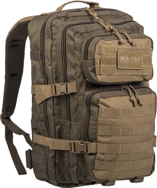 Ranger green/coyote back pack us assault small bugout bol