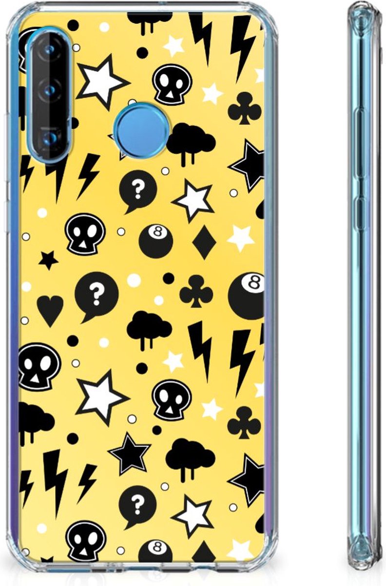 Extreme Case Huawei P30 Lite Punk Geel