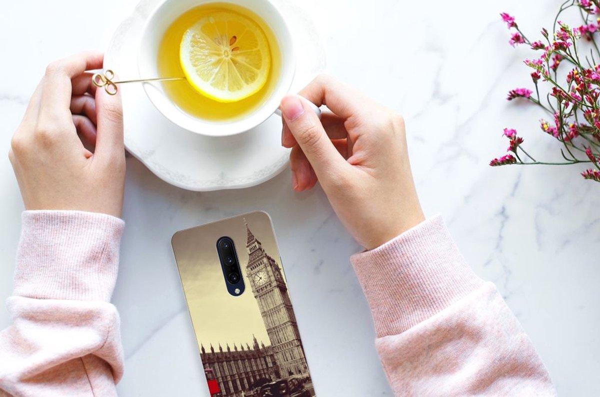 TPU Hoesje voor OnePlus 7 Pro Siliconen Back Cover Londen