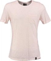Kultivate long slim fit shirt peach - Maat XXL
