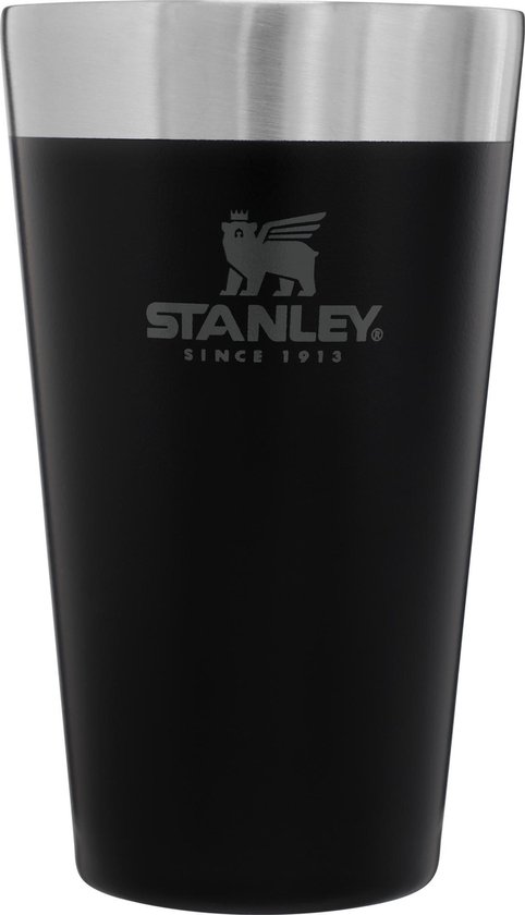 Stanley The Adventure The Stacking Beer Pint 470 mL, Hammertone Lake,  thermos cup