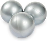 Ballenbak ballen - 500 stuks - 70 mm - zilver