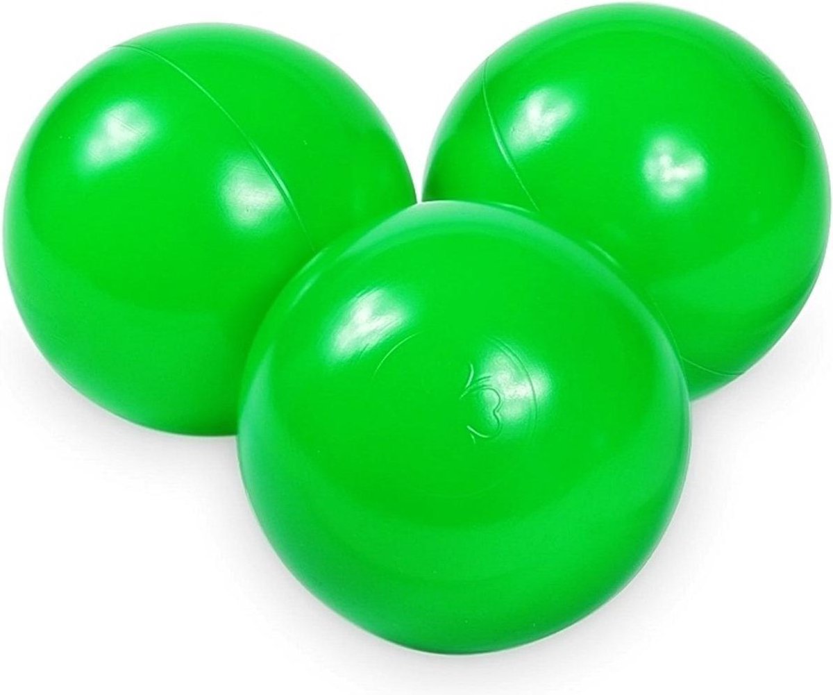 Ballenbak ballen - 1000 stuks - 70 mm - groen - Viking Choice