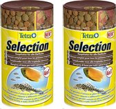 Tetra - Nourriture pour poissons d'aquarium - Sélection 4 en 1 - 100 ml - 2 pièces