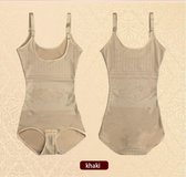 Corrigerend ondergoed voor Vrouwen Khaki - L - Postnataal Postpartum Afslanken Ondergoed Shaper Herstellen Bodysuit Shapewear - Taille Buik en Billen Hot