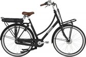 Popal Daily Dutch Prestige E N3 Elektrische fiets - Dames - 50cm - Matt zwart