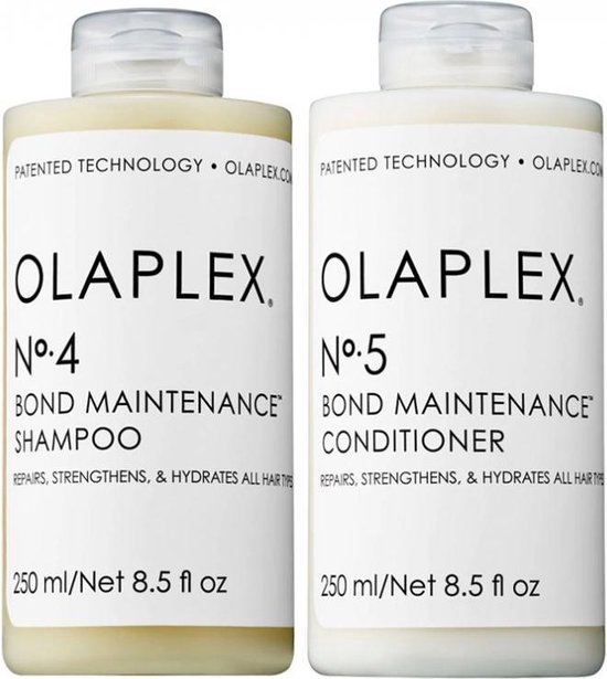 Olaplex Duo Pack No. 4 + No. 5 Shampoo en Conditioner - 2 x 250 ml