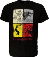 Game of Thrones Heirs to the Throne T-Shirt Zwart