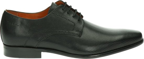 Van Lier Heren Veterschoenen - Zwart - Maat 43 | bol.com