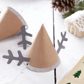 Rustic Christmas – Mini Rendier Feesthoeden