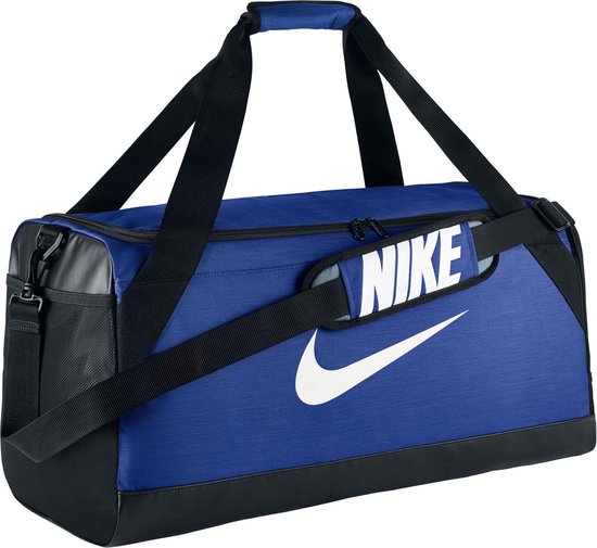 Nike Brasilia Medium Sporttas - Blauw | bol.com