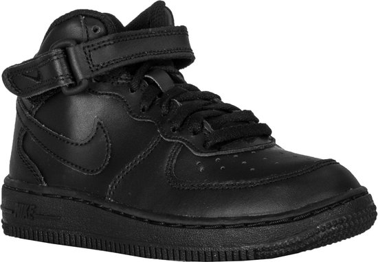 Nike Air Force 1 Sneakers - Maat 34 - Unisex - zwart | bol.com