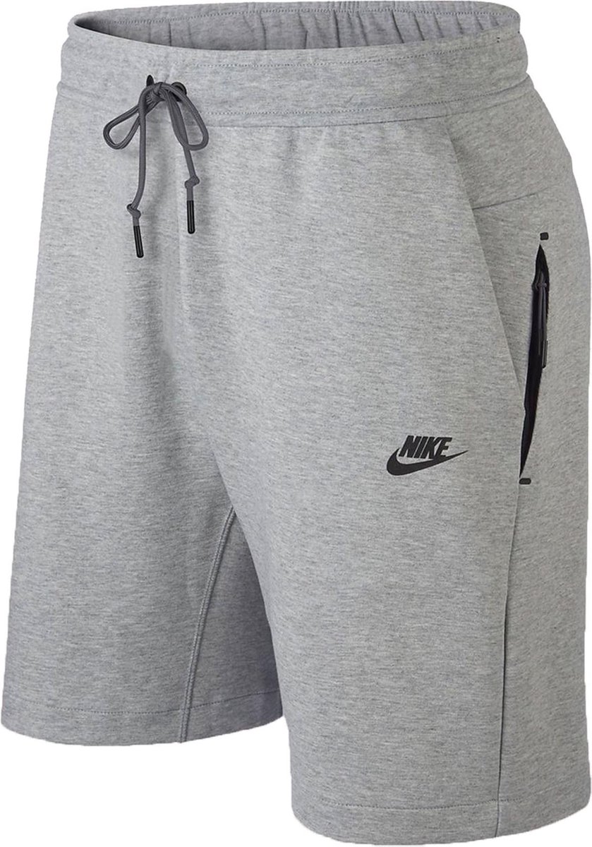 Nike Sportswear Tech Fleece Short Sportbroek casual - Maat S - Mannen -  grijs | bol