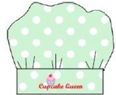 Briljant Baby Keukenset Koksmuts Cupcake Queen - 3 tot 6 jaar- Maat One Size