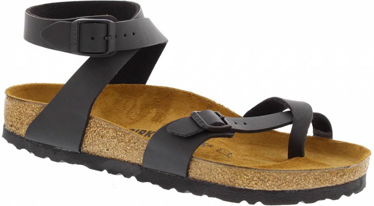 Birkenstock Yara Dames Sandalen Regular fit Black - Schoenen.nl