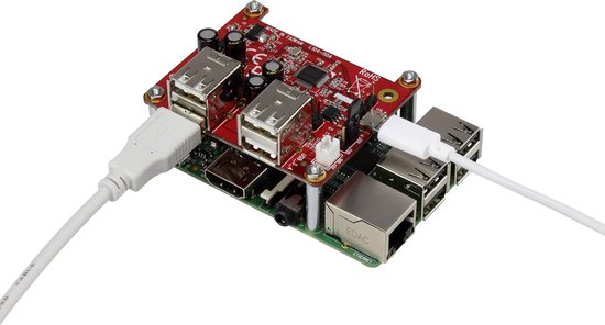 Renkforce USB-Power-Hub USB-hub-shield Geschikt voor: Raspberry Pi | bol