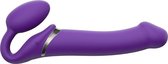 Strap-On-Me - Vibrating Bendable Strap-On L Purple