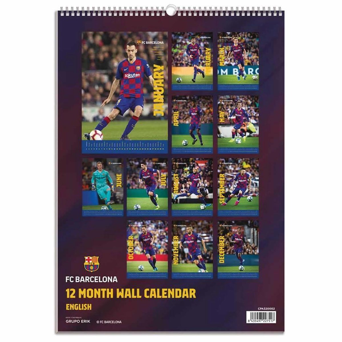 Barcelona A3 Kalender 2020 | bol.com