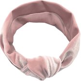 Hiden | Baby Velvet Hoofdband - Haardecoratie - Beauty & Verzorging  | Licht Roze