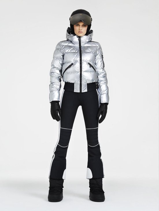 Goldbergh Aura ski-jas dames zilver/zwart | bol.com