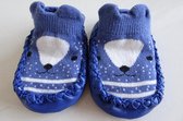 Schattige babyslofjes, slofsokken, sloffen blauw