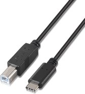 A107-0054 - 2 m - USB C - USB B - USB 2.0 - Black