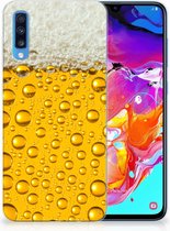 Geschikt voor Samsung Galaxy A70 TPU-siliconen Hoesje Bier