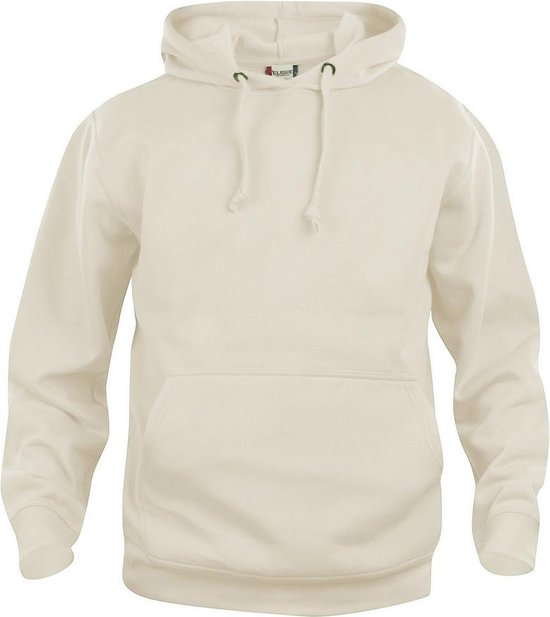 Sweat à capuche Clique Basic Kaki clair taille XL