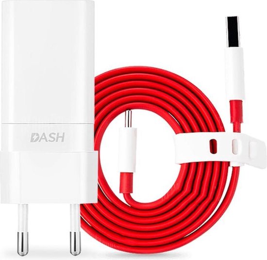 omvang Welsprekend Bewolkt Oneplus Dash Adapter Fast Charger - 5V 4A Thuislader / Stekker + Dash  Charge USB C -... | bol.com