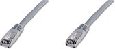 Digitus Dk-1521-020 Rj45 Netwerk Aansluitkabel Cat 5E F/Utp 2 M Grijs Verdraaide Paren