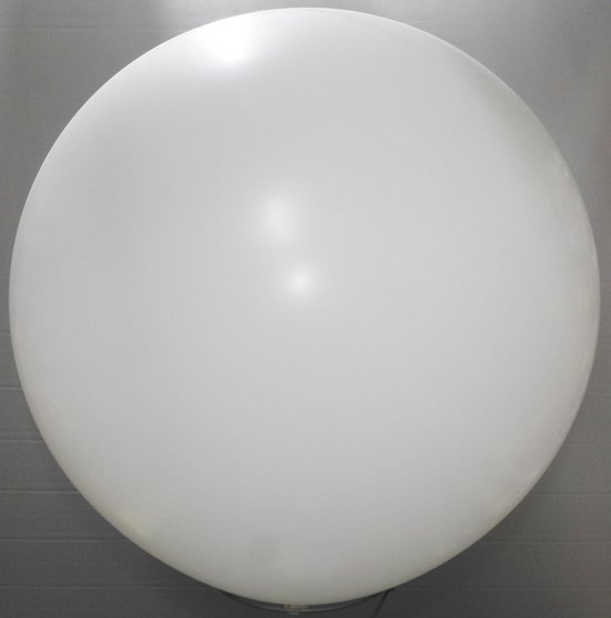 reuze ballon 160 cm 64 inch wit
