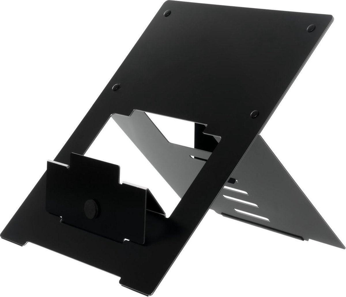 R-Go Tools Riser - Notebookstandaard / Zwart