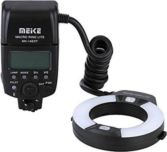 MK14EXTN iTTL Macro Ringflitser voor Nikon bol