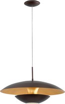 EGLO Nuvano Hanglamp - 1 Lichts - E27 - Ø480mm. - Bruin Goud