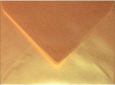 Envelop Papicolor C6 114x162mm 6 stuks kleur metallic goud