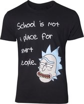 Rick & Morty - A Place For Smart People Men s T-shirt - XL