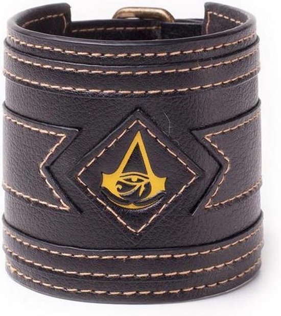 Assassin's Creed Origins Crest armband zwart One size Games merchandise