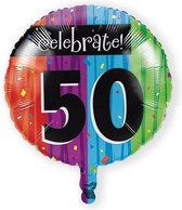 Folieballon milestone '50' (46cm)