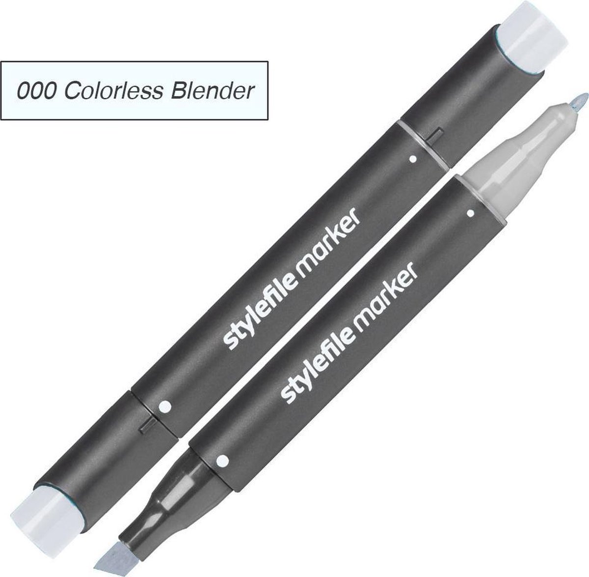 operatie gebruik Rally Stylefile Twin Marker - Kleurloze Blender - Deze hoge kwaliteit stift is  ideaal voor... | bol.com