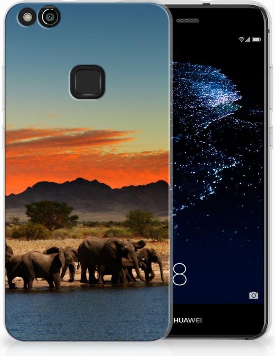 Huawei P10 Lite TPU Hoesje Olifanten