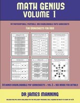 Fun Worksheets for Kids (Math Genius Vol 1): This book is designed for preschool teachers to challenge more able preschool students