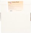 FLWR - Eetbare inkt en accessoires / Eetbaar Frosting sheets A4 / / Geschikt voor Eetbaar