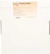 FLWR - Eetbare inkt en accessoires / Eetbaar Frosting sheets A4 / / Geschikt voor Eetbaar