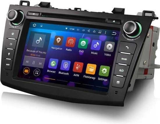 Touchscreen Android autoradio navigatie voor Mazda 3 2010 - 2013 met  ingebouwde Wifi, Blue | bol.com