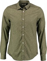 Garcia groen slim fit overhemd - valt kleiner - Maat - S