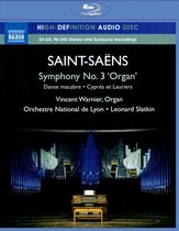 Vincent Warnier, Orchestre National De Lyon, Leonard Slatkin - Saint-Saëns: Symphony No.3 'Organ' (Blu-ray)
