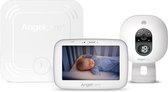 Angelcare AC527 - Babyphone Video mit Bewegungsmelder - kabellose Kamera mit Touchscreen 5 Zoll - Temperaturanzeige - Weiß
