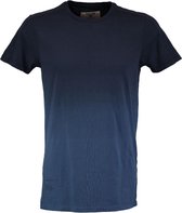 Garcia stevig t-shirt blauw slim fit Maat - M